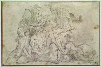 Pieta von Ferdinand Victor Eugene Delacroix